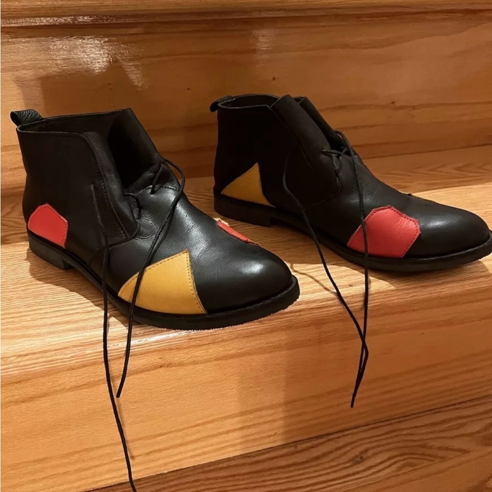 Custom Made Leather Shoe. Worn Once.